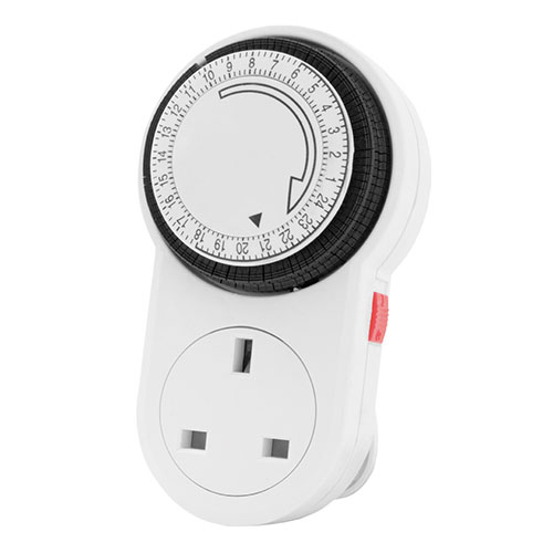 LUMii 24-hour Plug in Manual Timer