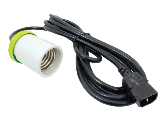 la culture hydroponique PLOMB Lumii HID à CFL câble convertisseur Fil Crochet-UK Plug-d'éclairage 